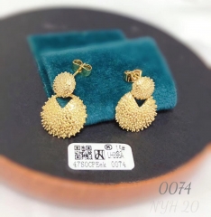 Earrings Gold Innovation