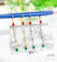 Earrings Artificial Gemstones Hot Sale