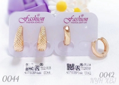 Earring Gold Glossy