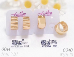 Earring Gold Glossy