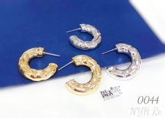 Earrings Gold/Silver Polished