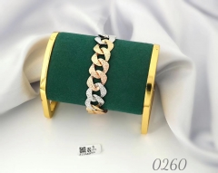 Bracelet Colorblock Hollow