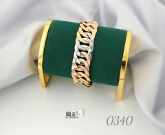 Bracelet Colorblock Hollow