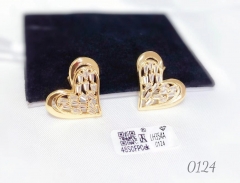 Earrings Gold High-end