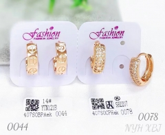 Earrings Gold Classic