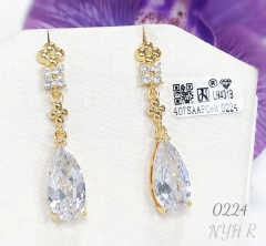 Earrings Gold Noble