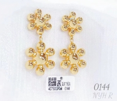 Earrings Gold Irregular