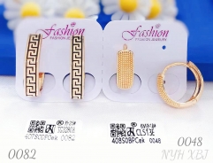 Earrings Gold Simple