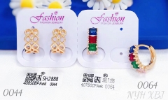 earrings gold fashion