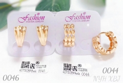 Earrings rose gold trend