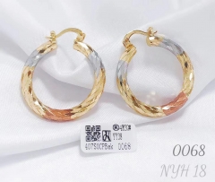 Earrings Colorblock Hot Style