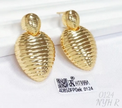 Earrings Gold Irregular