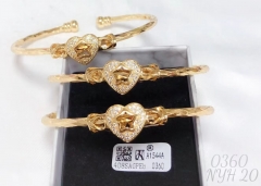 Bracelet set gold new design