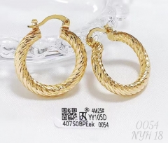 Earring Gold  irregular