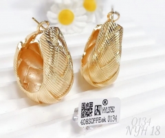 Earrings Gold Classic