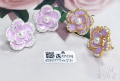 Earrings Flower Model Popular