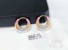 Earrings Colorblock Glossy