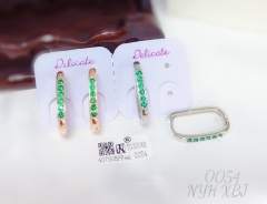 Earrings Artificial Gemstones