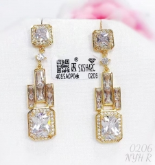 Earrings Gold  High-end