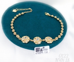 Bracelet Gold Flower Model