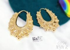 Earrings Gold Irregular