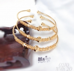 Bracelet gold beads