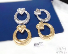 Earrings Irregular Simple