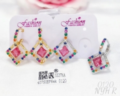 Earrings Gorgeous Artificial Gemstones