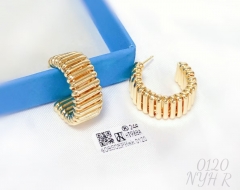 Earrings Gold Irregular