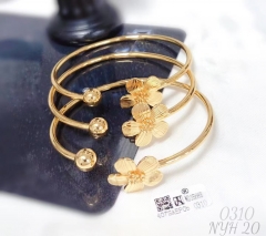 Bracelet Set Gold Flower Model