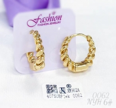 Earrings Gold Thread