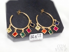 Earrings Gold/Silver  Irregular