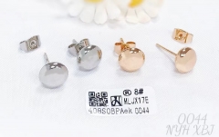 Earrings Rose Gold/Silver polishing