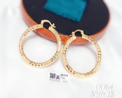 Earrings Gold Noble