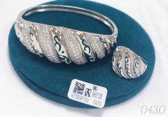 Silver/Silver Bracelet Ring Popular Styles