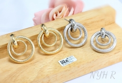 Earrings Gold Irregular