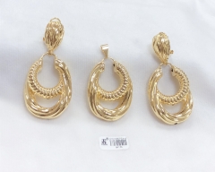 Earring Pendant Set Thread