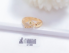 Gold leopard ring exquisite