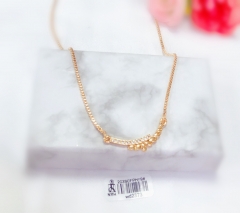 Gold irregular necklace