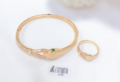 Snake bracelet ring simple set