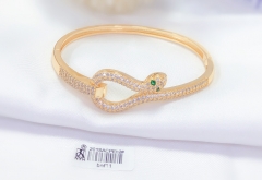 Snake bracelet artificial gemstone