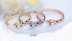 Leopard bracelet set gold/silver/rose gold