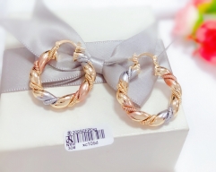 exquisite twist curl earring