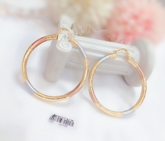 large hoop earring