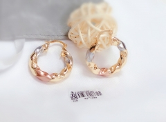 Delicate twist curl earrings