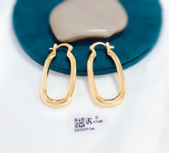 Gold Classic Earrings