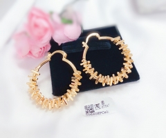 Irregular handmade earrings