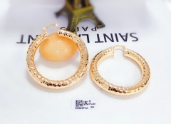 gold  simple earring