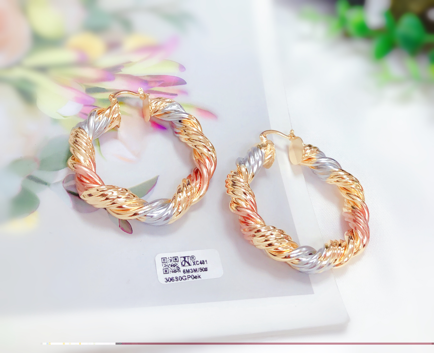 Bright Thread Style Earrings