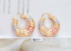 Glossy Pattern earing